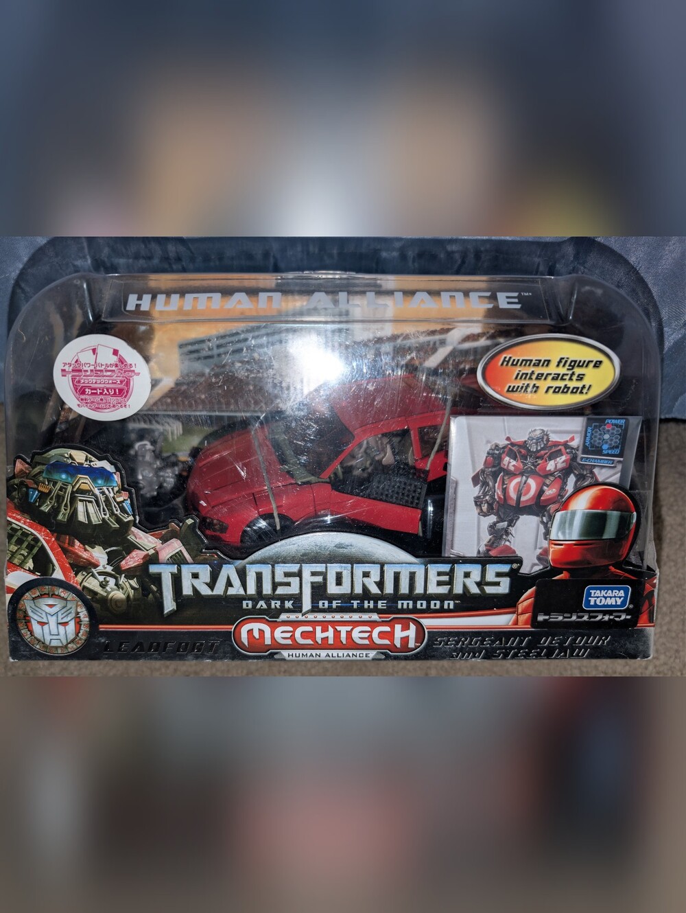 Transformers DOTM Leadfoot human alliance (Japanese Version)